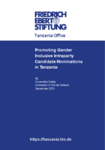 Promoting gender inclusive intraparty candidate nominations in Tanzania
