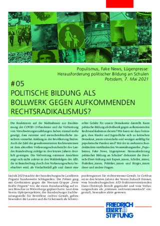 Politische Bildung als Bollwerk gegen aufkommenden Rechtsradikalismus?