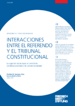 Interacciones entre el referendo y el Tribunal Constitucional