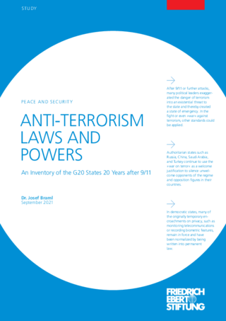 Anti-terrorism laws and powers