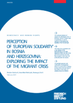 Perception of 'European solidarity' in Bosnia and Herzegovina: exploring the impact of the migrant crisis