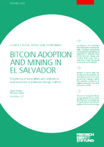 Bitcoin adoption and mining in El Salvador