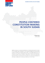 People-centered constitution-making in South Sudan