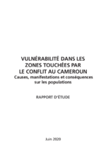Vulnérabilité dans les zones touchées par le conflit au Cameroun