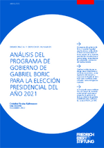 Análisis del programa de gobierno de Gabriel Boric para la elección presidencial del año 2021
