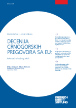 Decenija crnogorskih pregovora sa EU