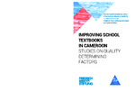 Improving school textbooks in Cameroon
