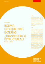 Bolivia: Desequilibrio externo