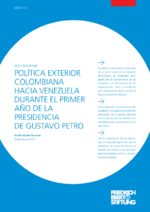 Política exterior colombiana hacia Venezuela durante el primer año de la presidencia de Gustavo Petro
