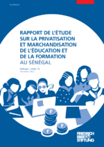 Rapport de l'Étude sur la privatisation et marchandisation de l'éducation et de la formation au Sénegal