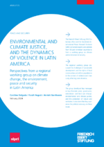 Environmental and climate justice, and the dynamics of violence in Latin America
