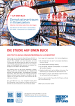 Demokratievertrauen in Krisenzeiten