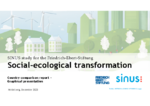 Social-ecological transformation: Country comparison report - graphical presentation