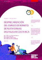 Desprecarización del empleo de reparto de plataformas digitales en Costa Rica