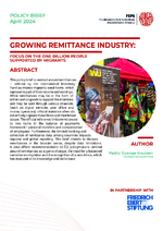 Growing remittance industry