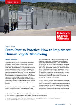 From pact to practice