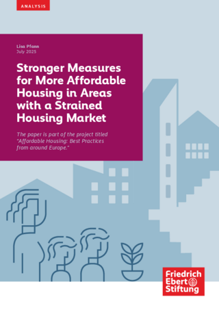 Stronger measures for more affordable housing in areas with a strained housing market