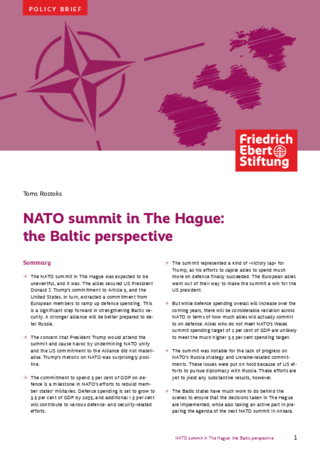NATO summit in The Hague