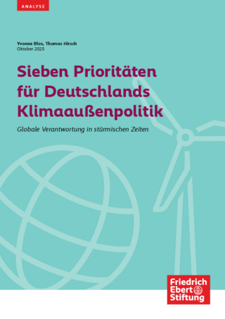 Sieben Prioritäten für Deutschlands Klimaaußenpolitik
