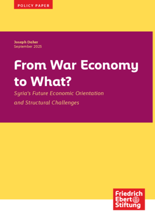 From war economy to what?