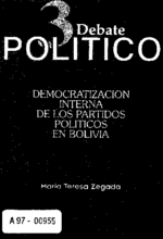 Democratización interna de los partidos políticos en Bolivia