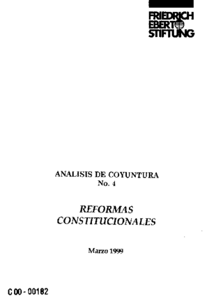 Reformas constitucionales