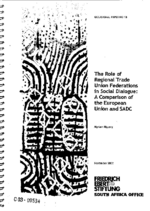 The role of regional trade union federations in social dialogue